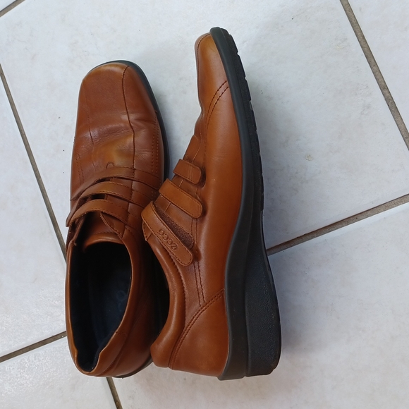 Ecco walnut leather loafer Size 41 - Picture 3 of 15